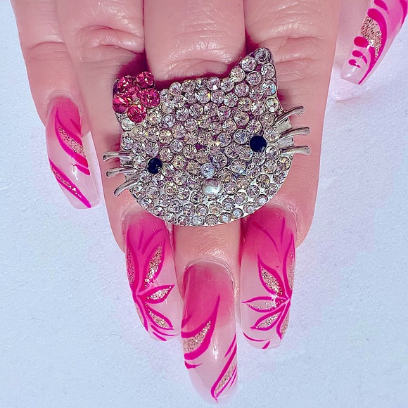 Hello Kitty Jewelry - Silver hello kitty bling ring